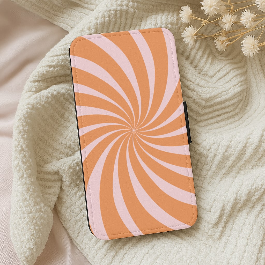 Psychedelic Pattern III Wallet Phone Case