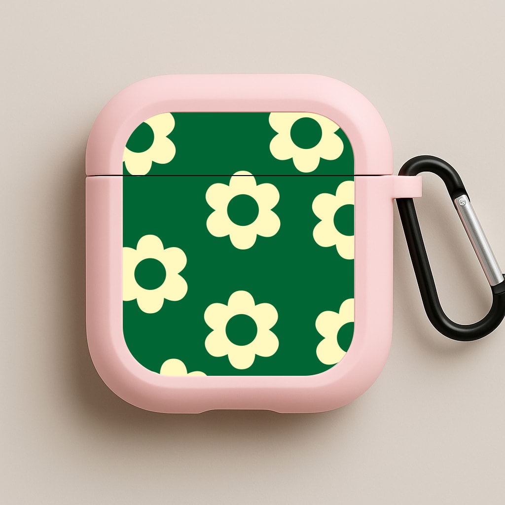 Psychedelic Pattern IV Pink AirPods Case