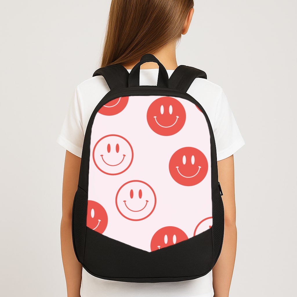 Psychedelic Pattern V Large School Bag