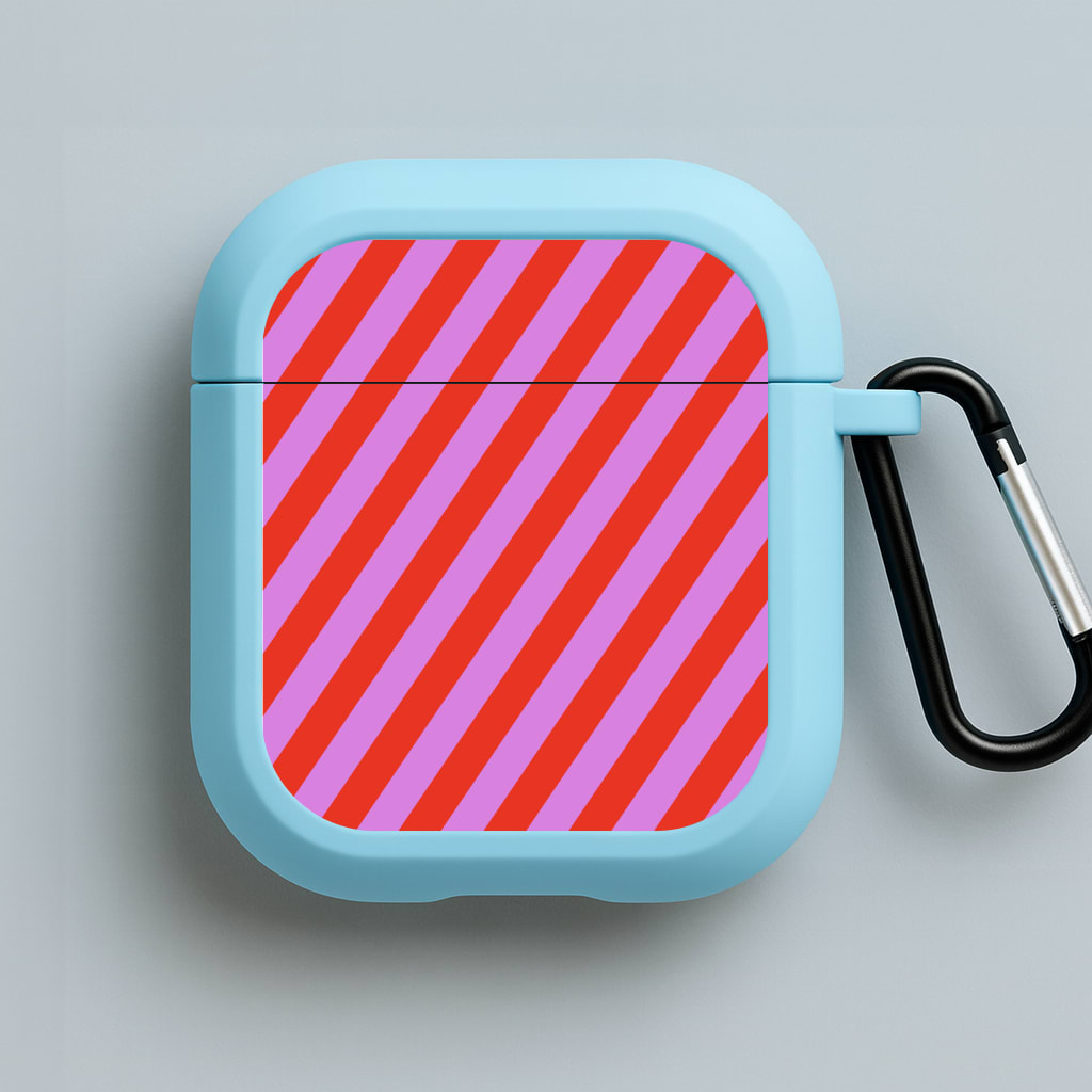 Psychedelic Pattern VI Blue AirPods Case