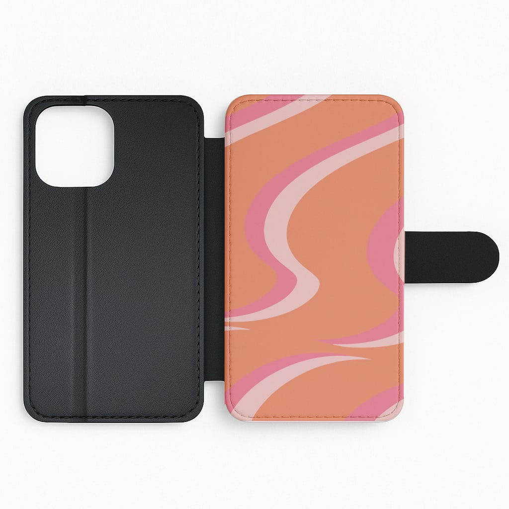 Psychedelic Pattern VII Flip Phone Case