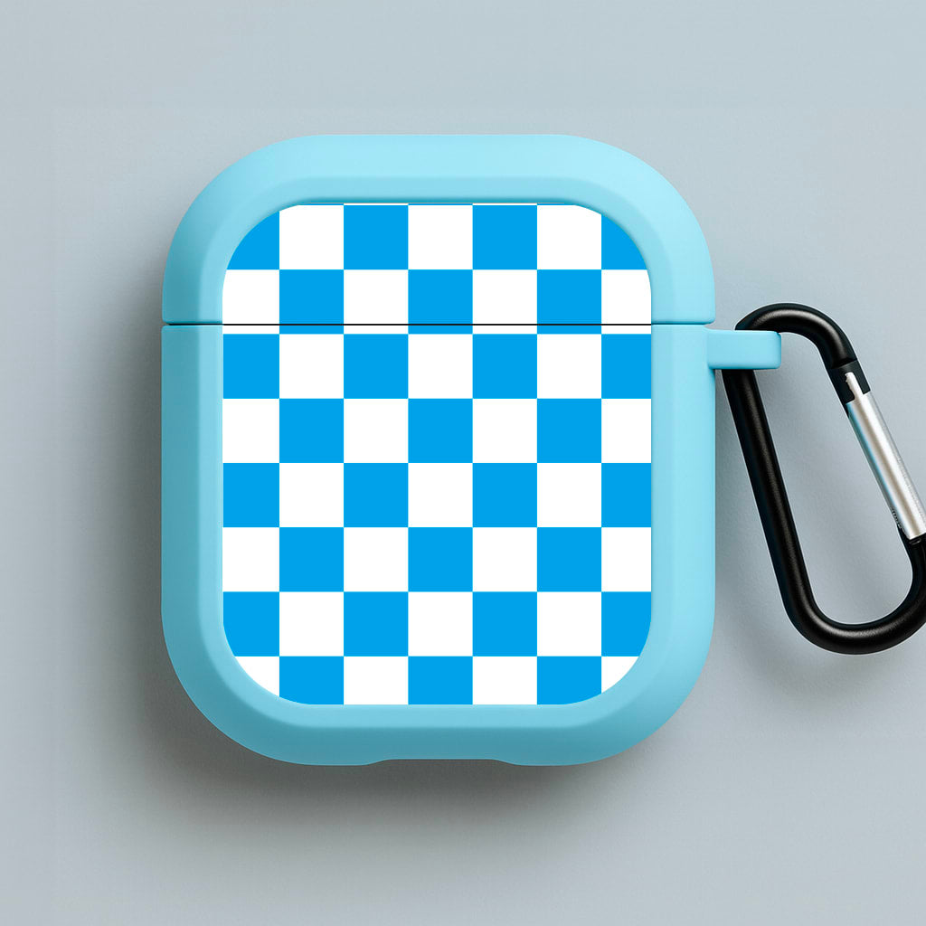Psychedelic Pattern VIII Blue AirPods Case