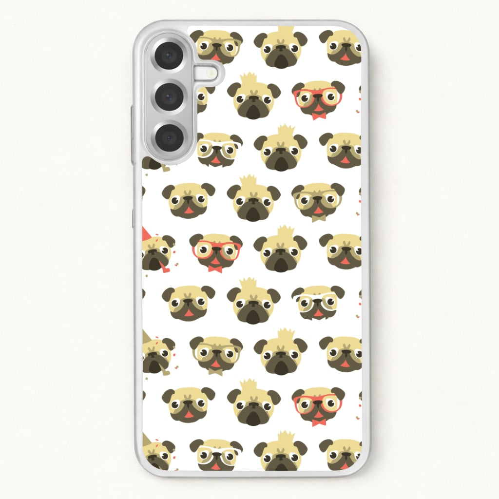 Pug Life - Pug Pattern Phone Case for Galaxy A17