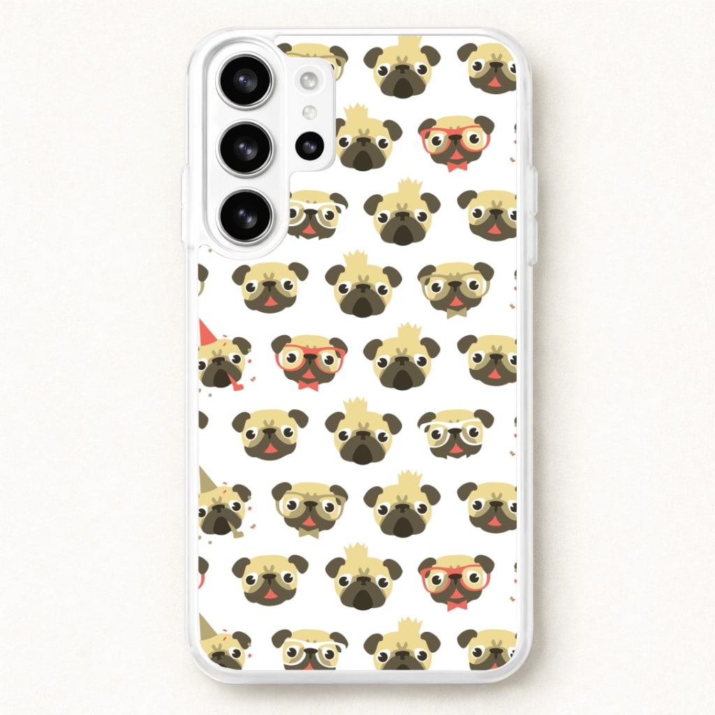 Pug Life - Pug Pattern Phone Case for Galaxy S26 Ultra