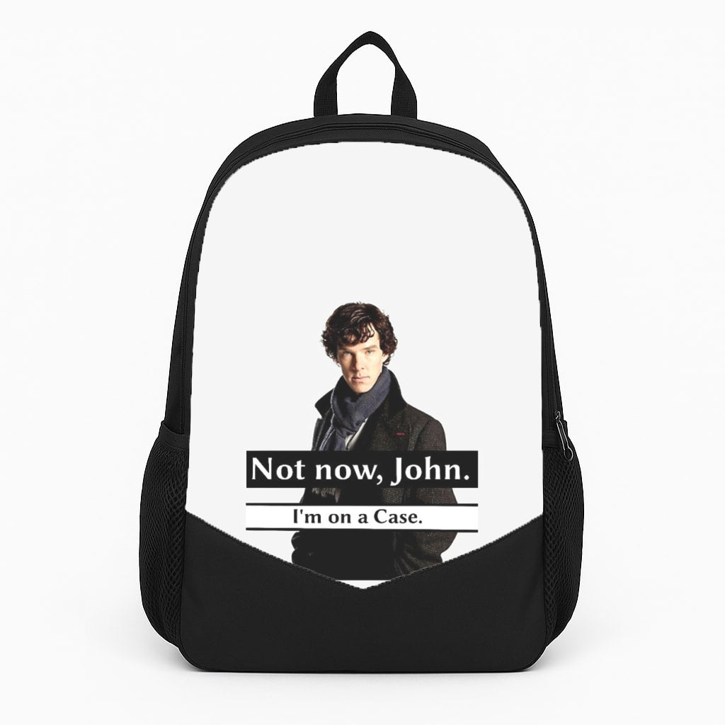 I'm on a Case Holmes Pun Backpack