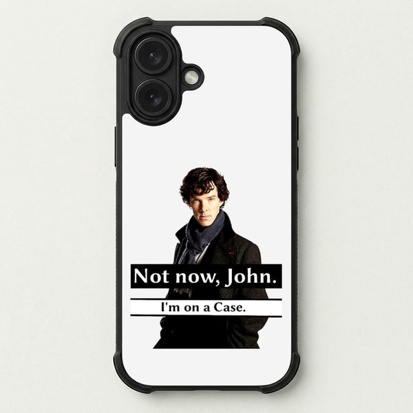 I'm on a Case Holmes Pun Phone Case — Bumper case