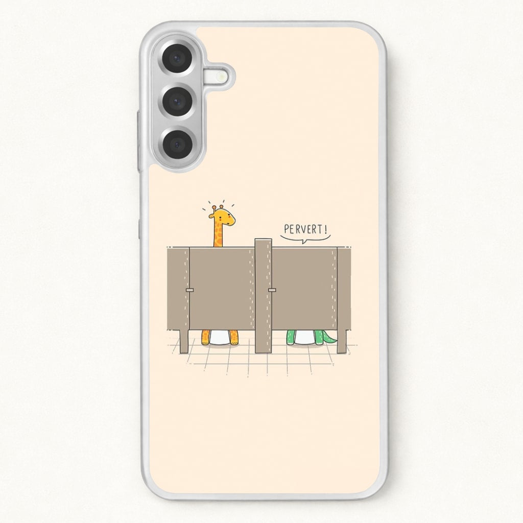 Pervert - Funny Pun Phone Case for Galaxy A17