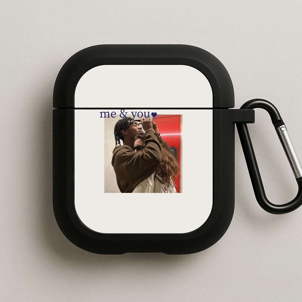Me And You - Personalised Couples AirPods Case