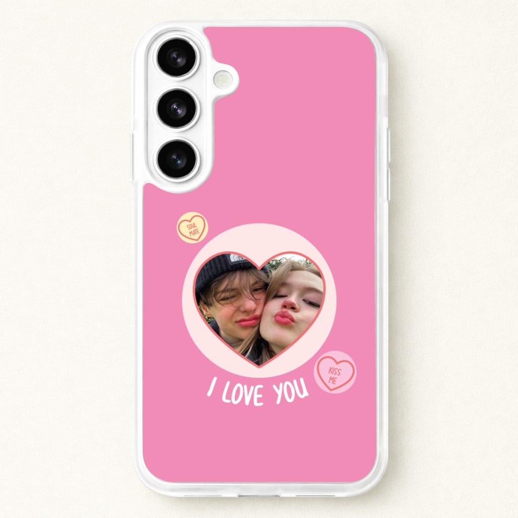 I Love You - Personalised Couples Phone Case for Galaxy S26
