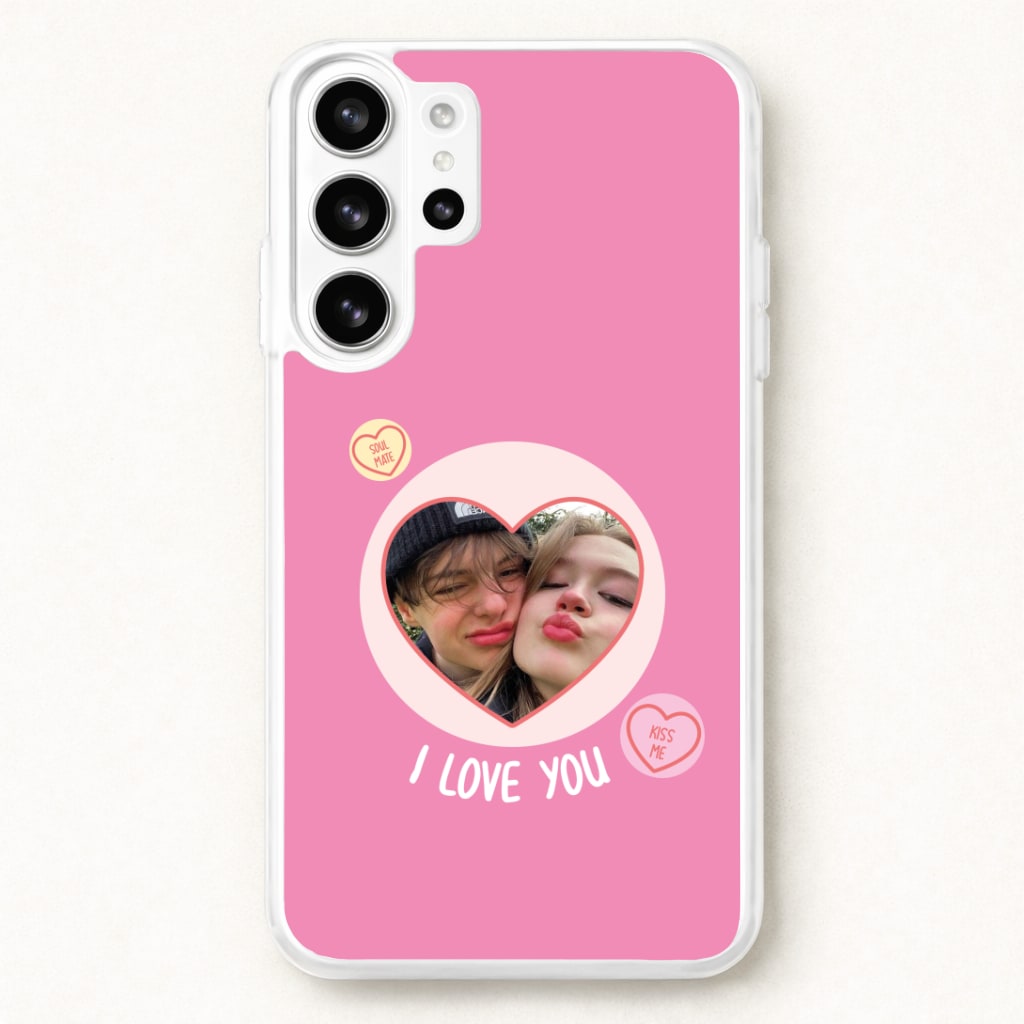 I Love You - Personalised Couples Phone Case for Galaxy S26 Ultra