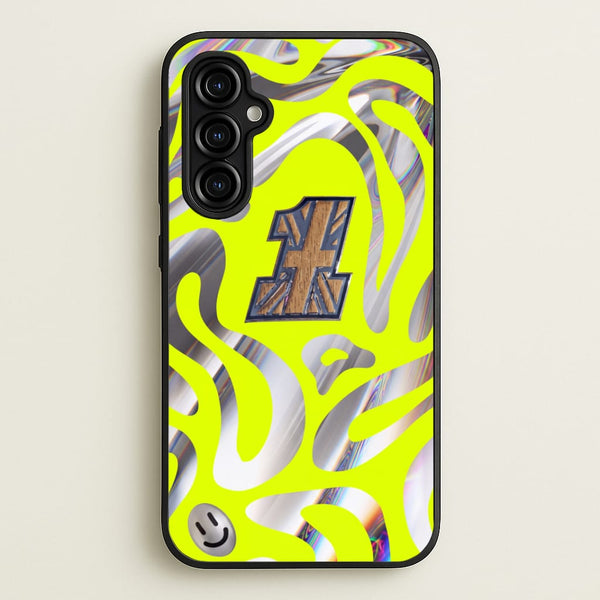 Neon Chrome Lando Norris Phone Case - Galaxy A54 / Standard