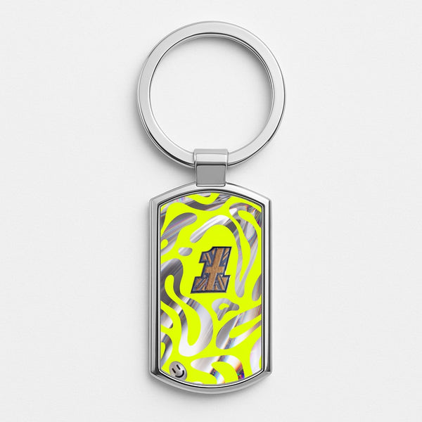 Silver Metal Keyring