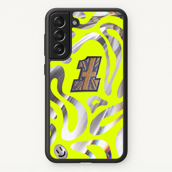 Neon Chrome Lando Norris Phone Case - Galaxy S22 Plus / Standard