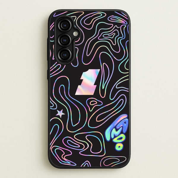 Black and Neon Lando Norris Phone Case - Galaxy A54 / Standard
