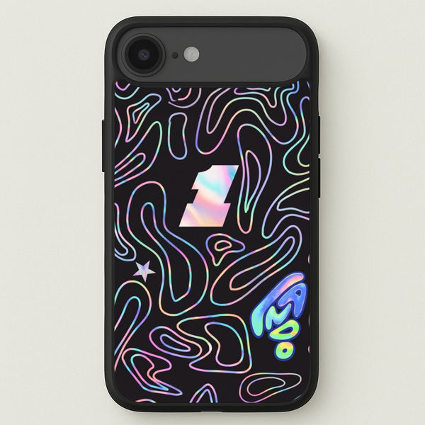 Black and Neon Lando Norris Phone Case - iPhone 17 Air / Standard