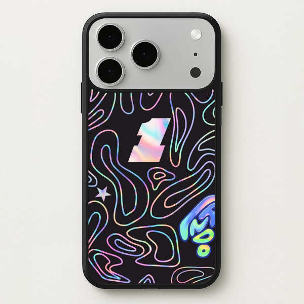 Black and Neon Lando Norris Phone Case - iPhone 17 Pro / Standard