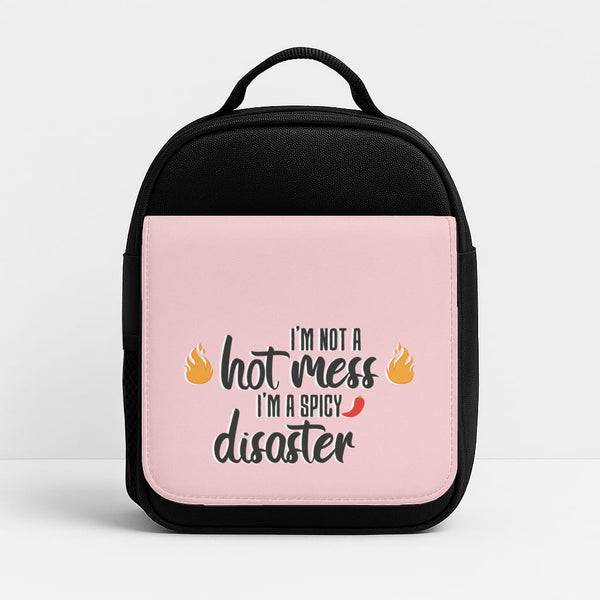 I'm A Spicy Disaster - Funny Quotes Lunchbox