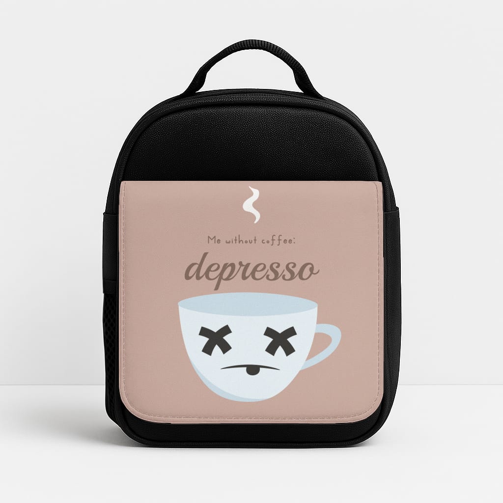 Depresso - Funny Quotes Lunchbox
