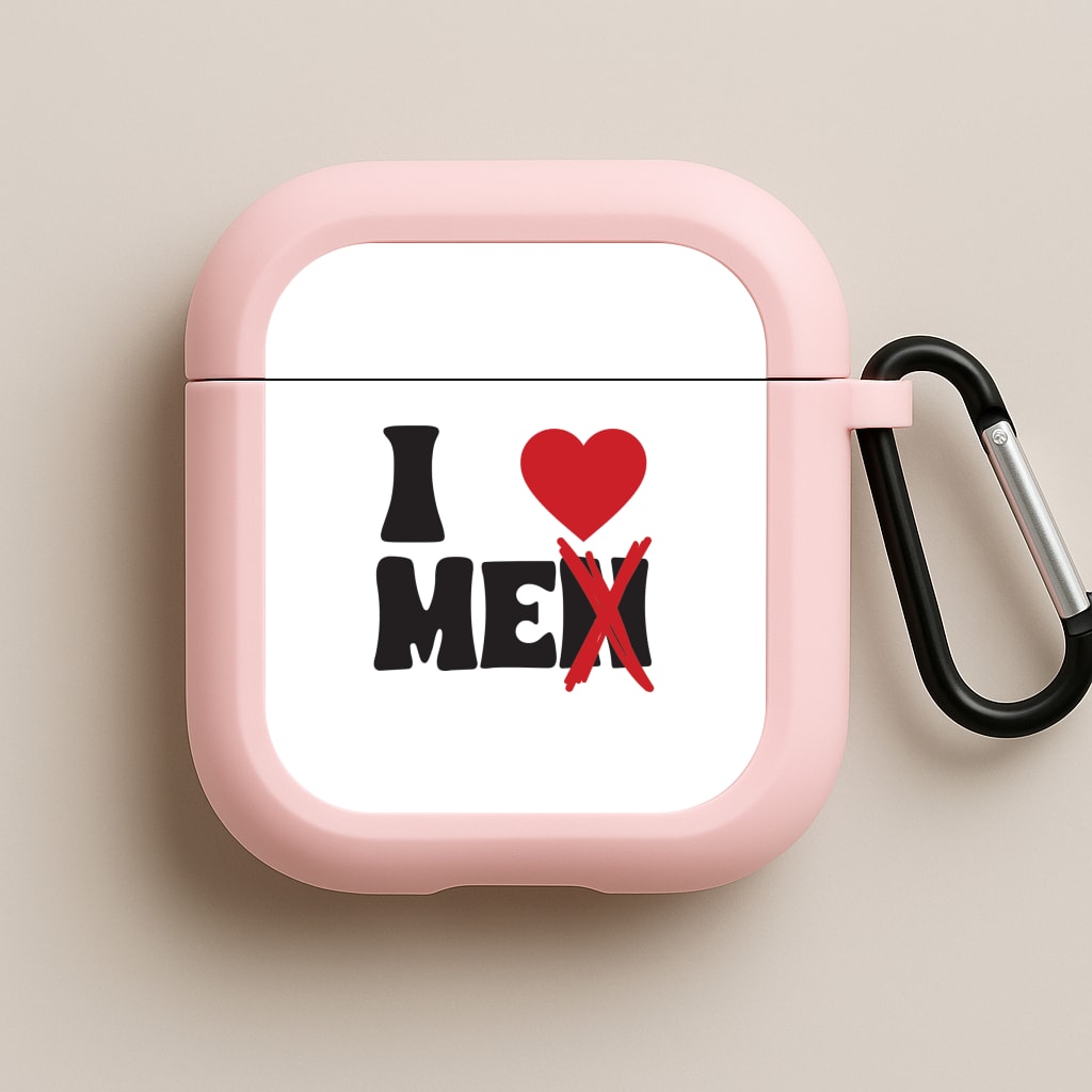 I Love Me - Funny Quotes Pink AirPods Case