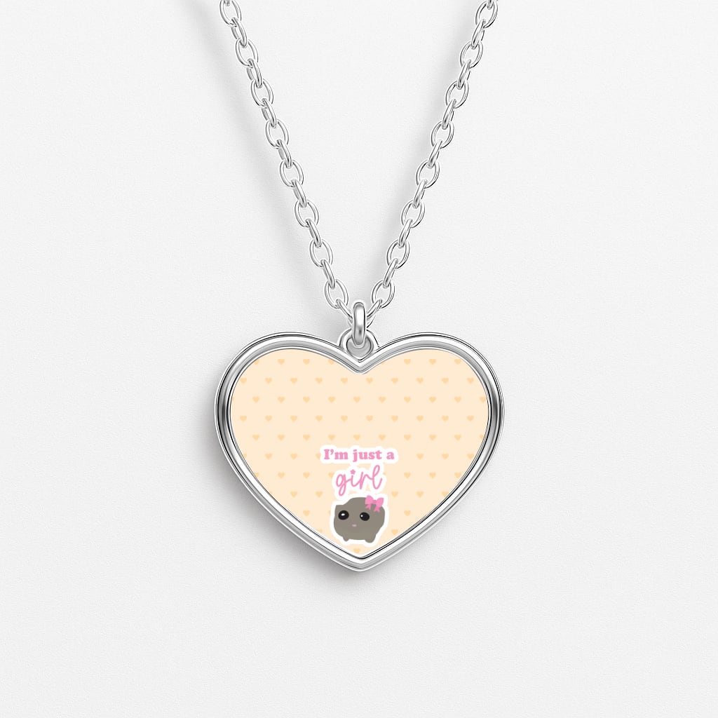 I'm Just A Girl Necklace