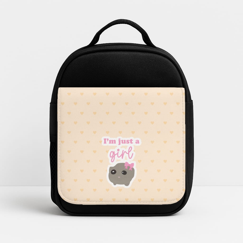 I'm Just A Girl Lunchbox