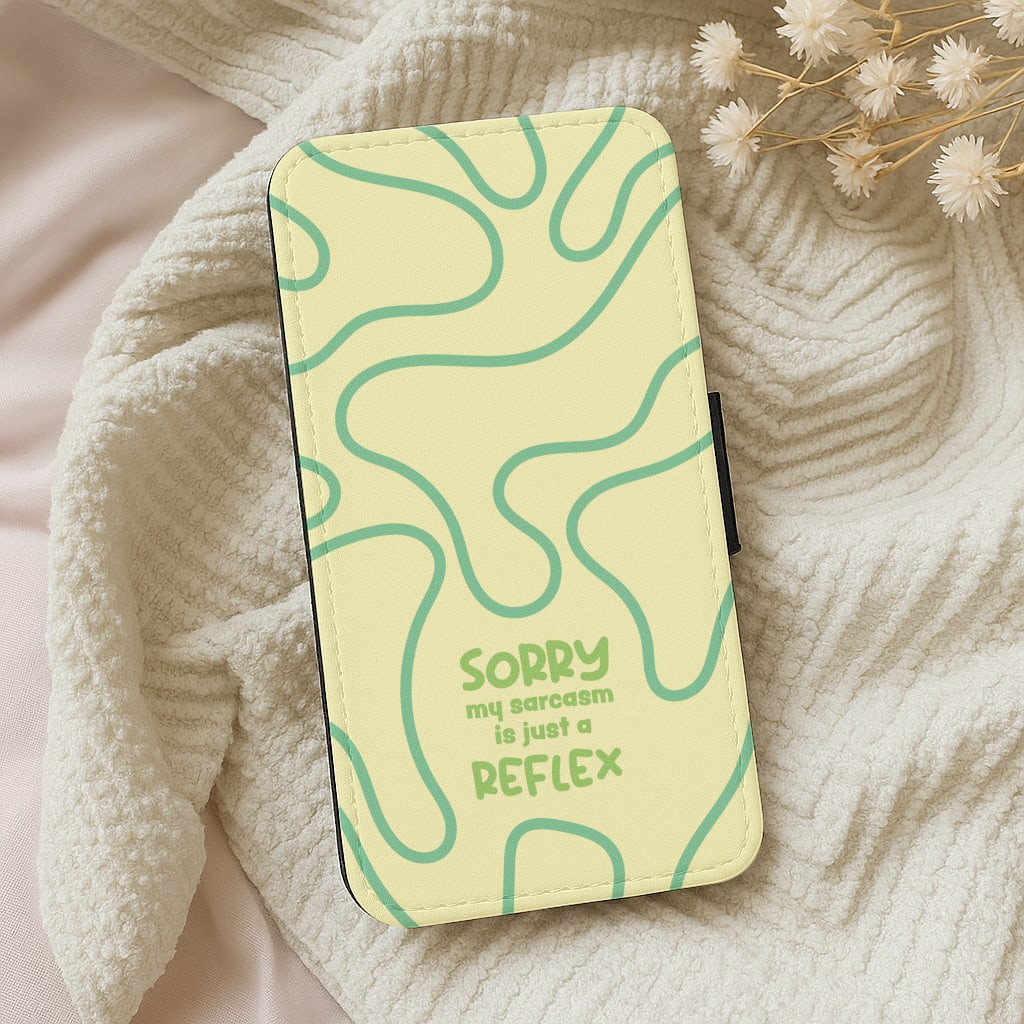 Sorry My Sarcasm Wallet Phone Case