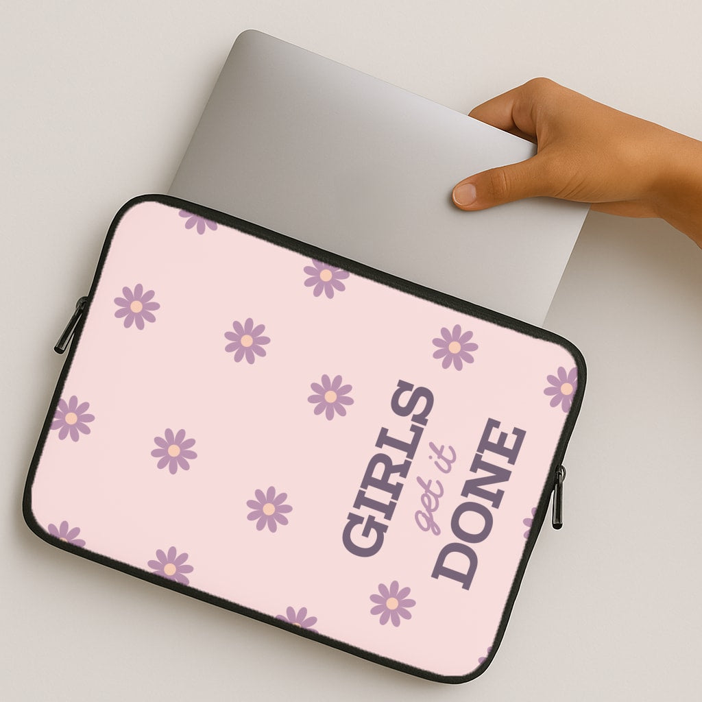 Girls Get It Done MacBook Case