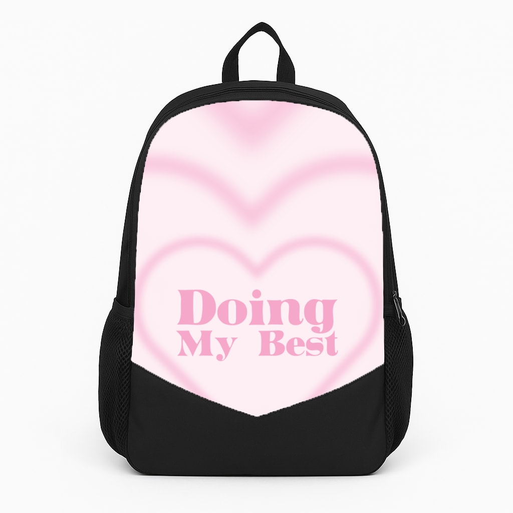 Doing My Best Large Backpack