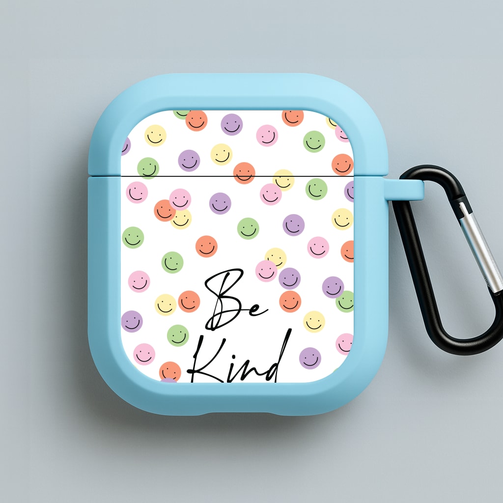 Be Kind Blue AirPods Case