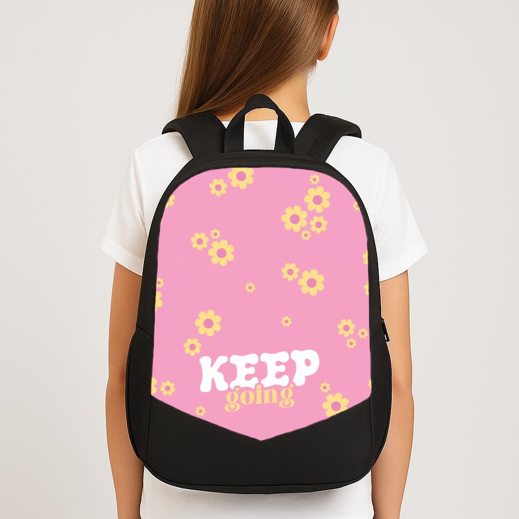 Keep Going Large School Bag
