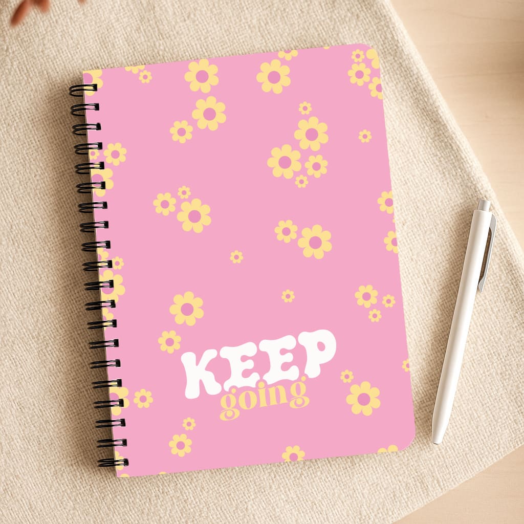 Keep Going Notepad