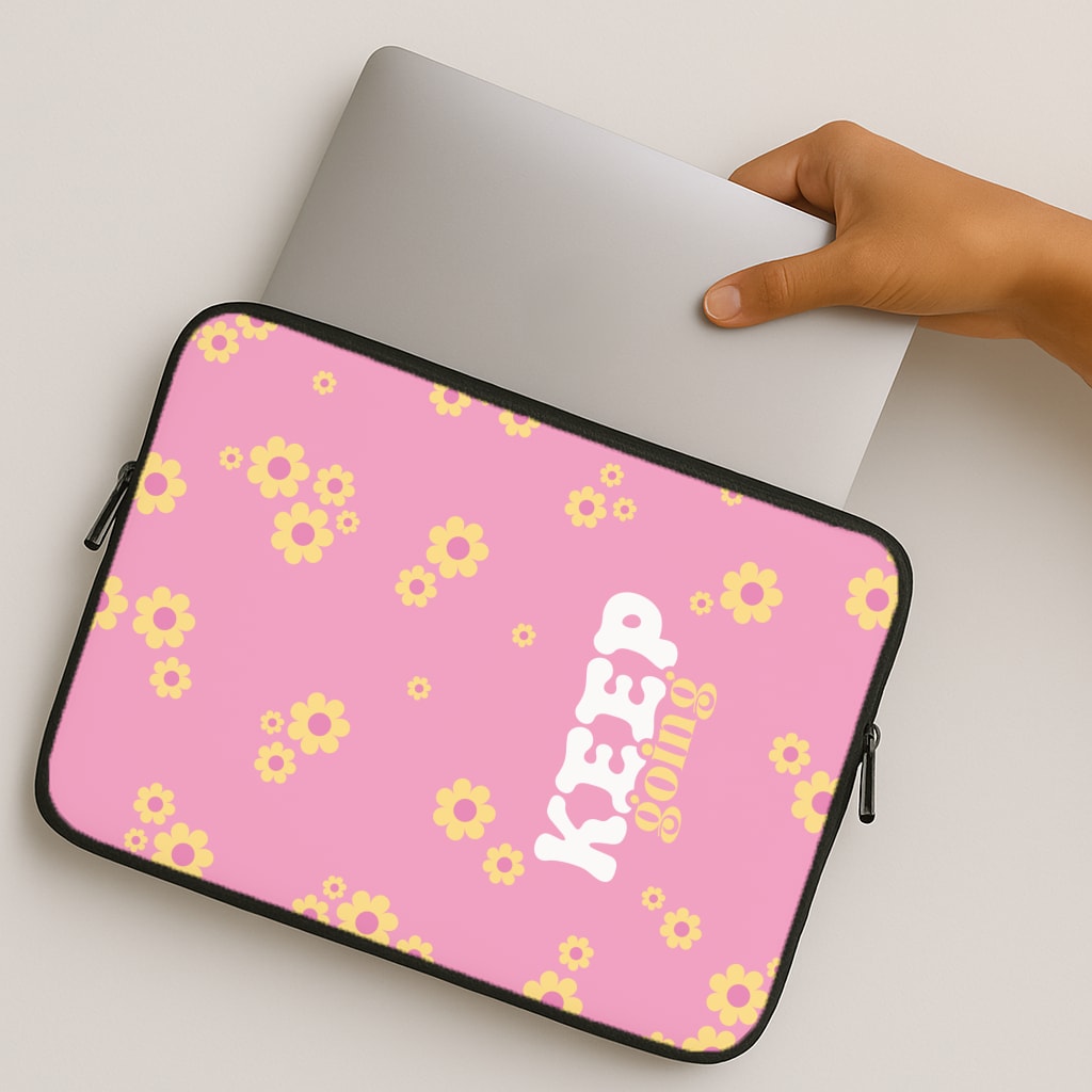 Keep Going MacBook Case