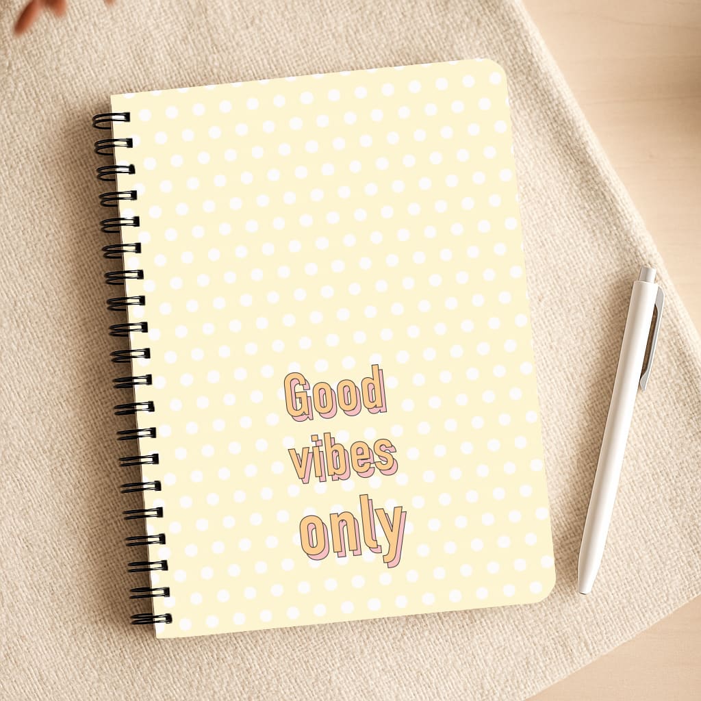 Good Vibes Only Notepad