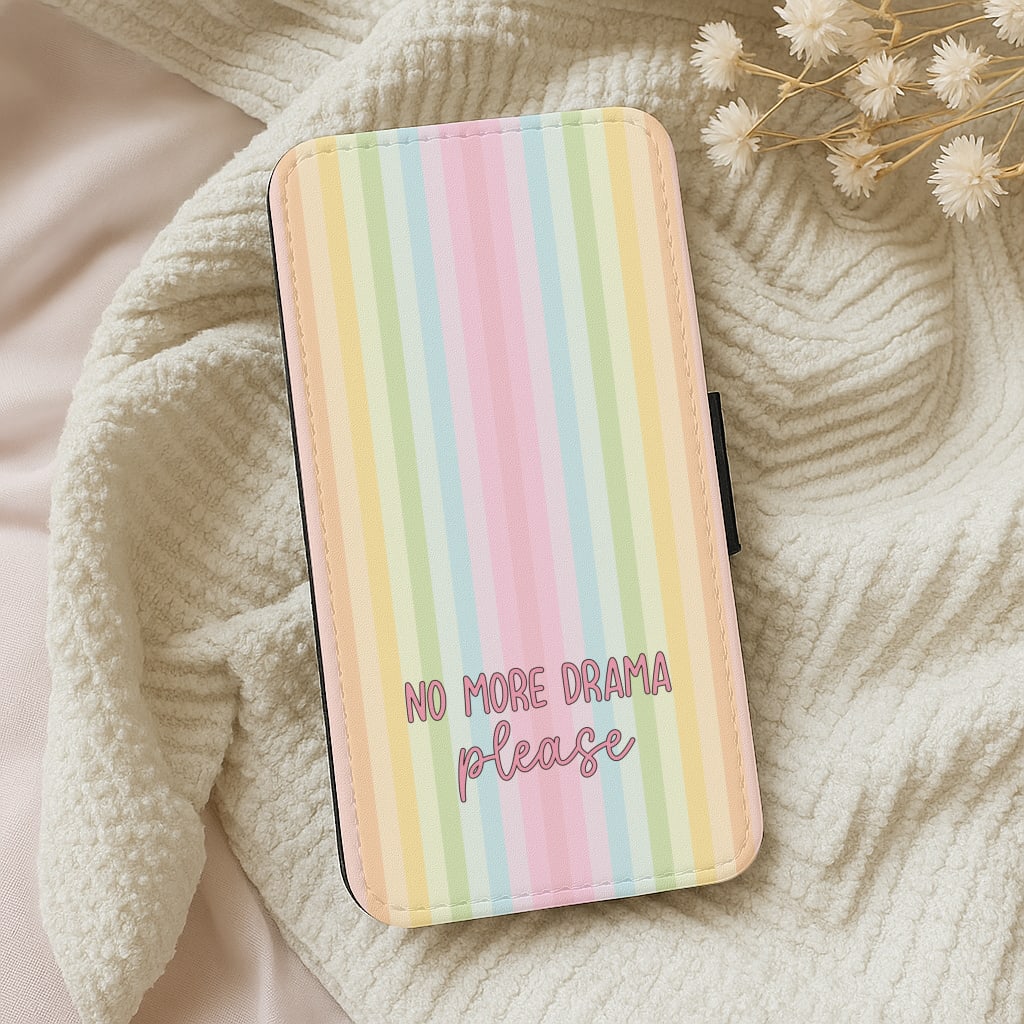 No More Drama Please Wallet Phone Case
