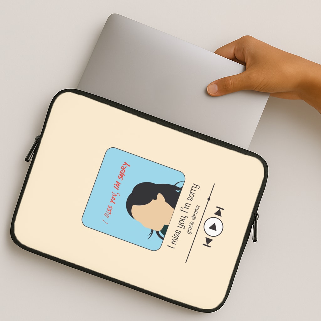 I Miss You - Abrams MacBook Case