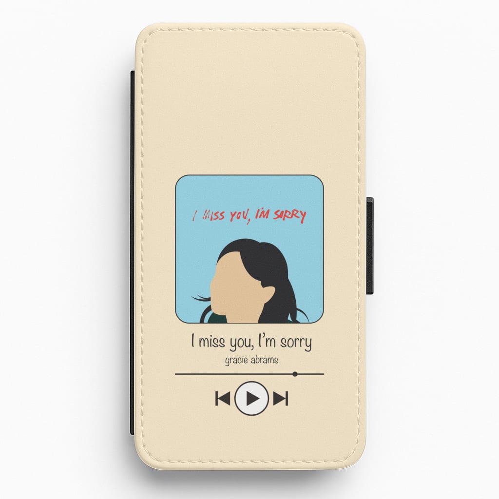 I Miss You - Abrams Flip / Wallet Phone Case