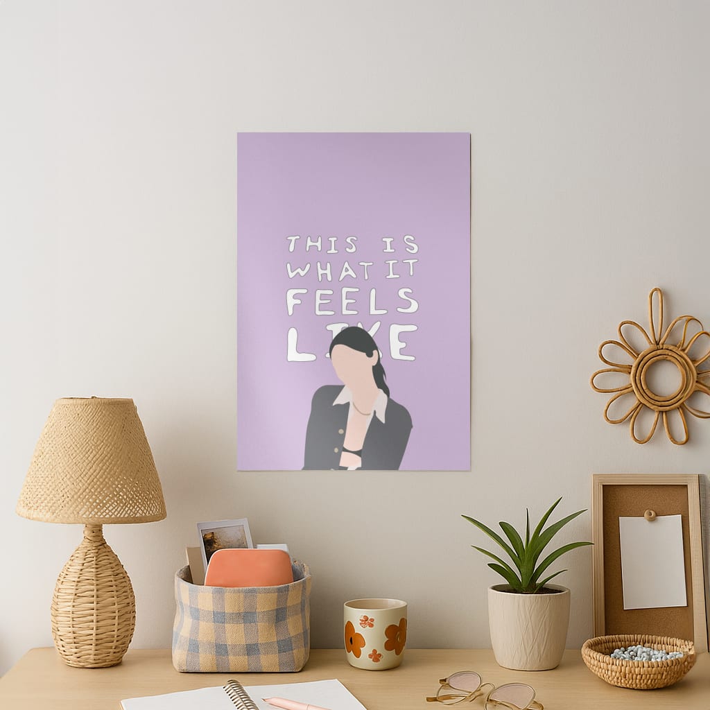 This Is What It Feels Like - Abrams Art Print