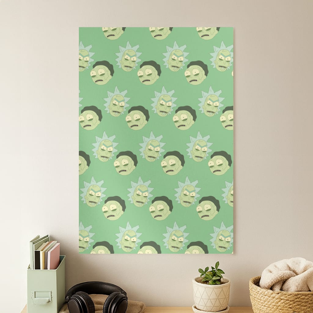 R&M Pattern Poster