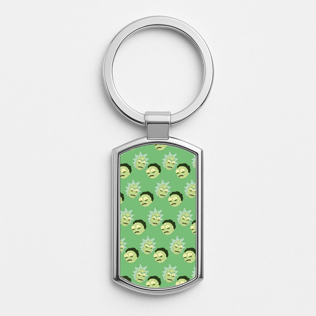 R&M Pattern Luxury Keyring