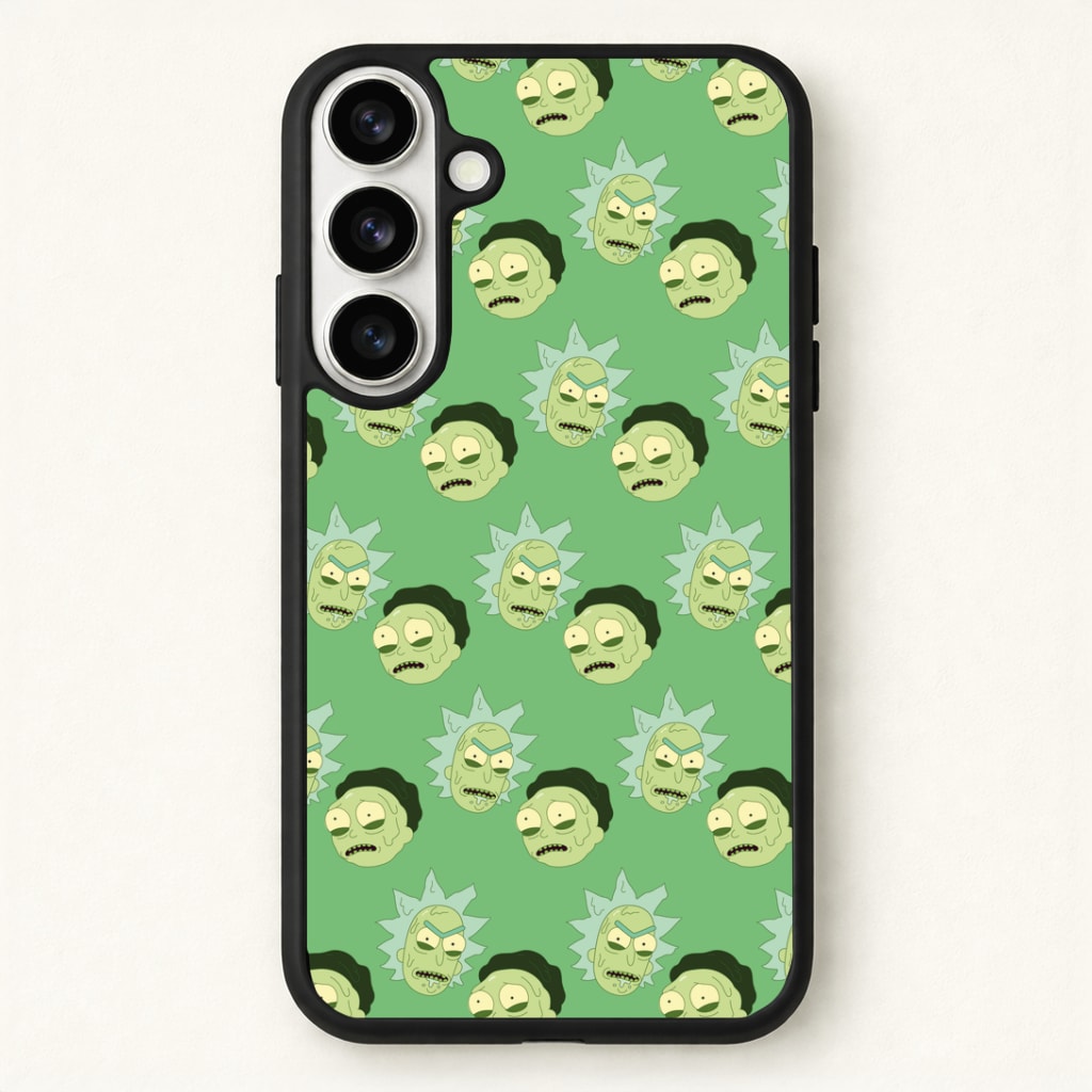 R&M Pattern Phone Case for Galaxy S26