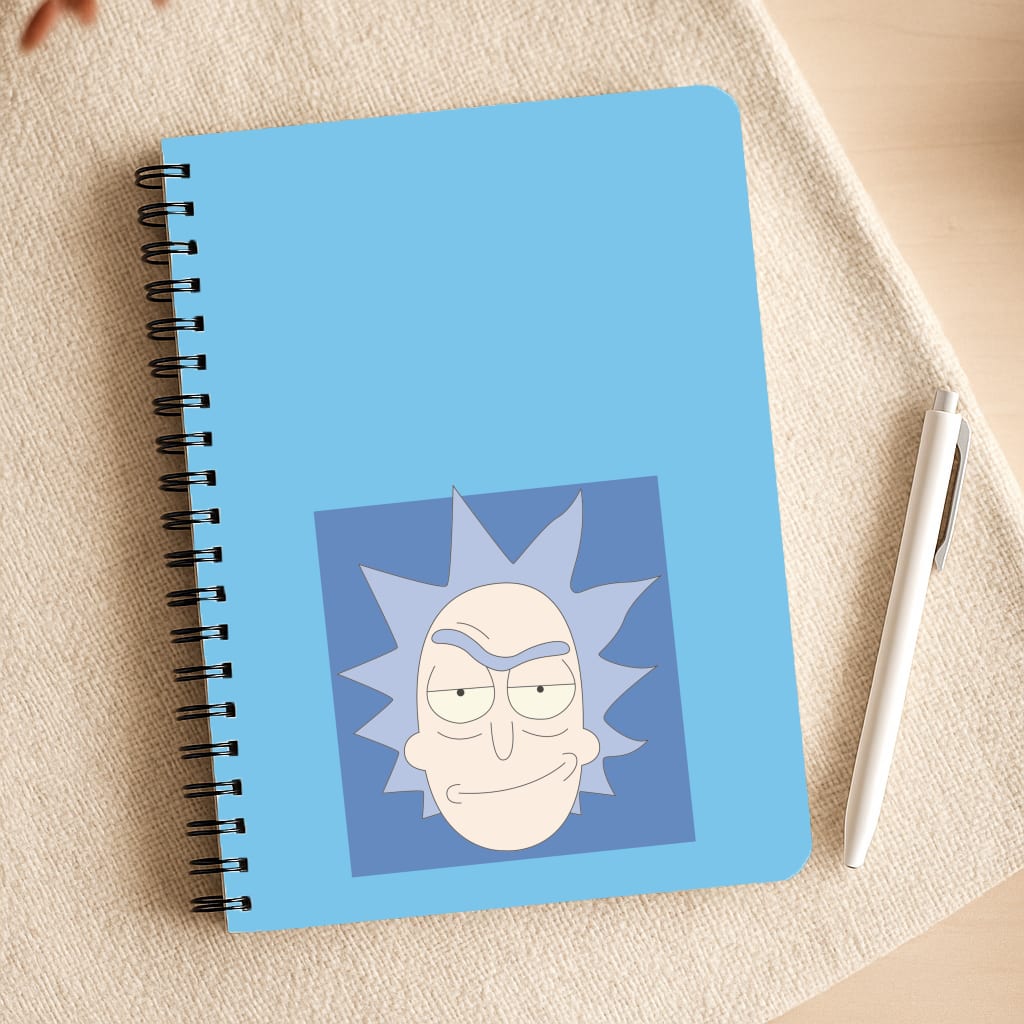 Smirk - Rick And Morty Notepad