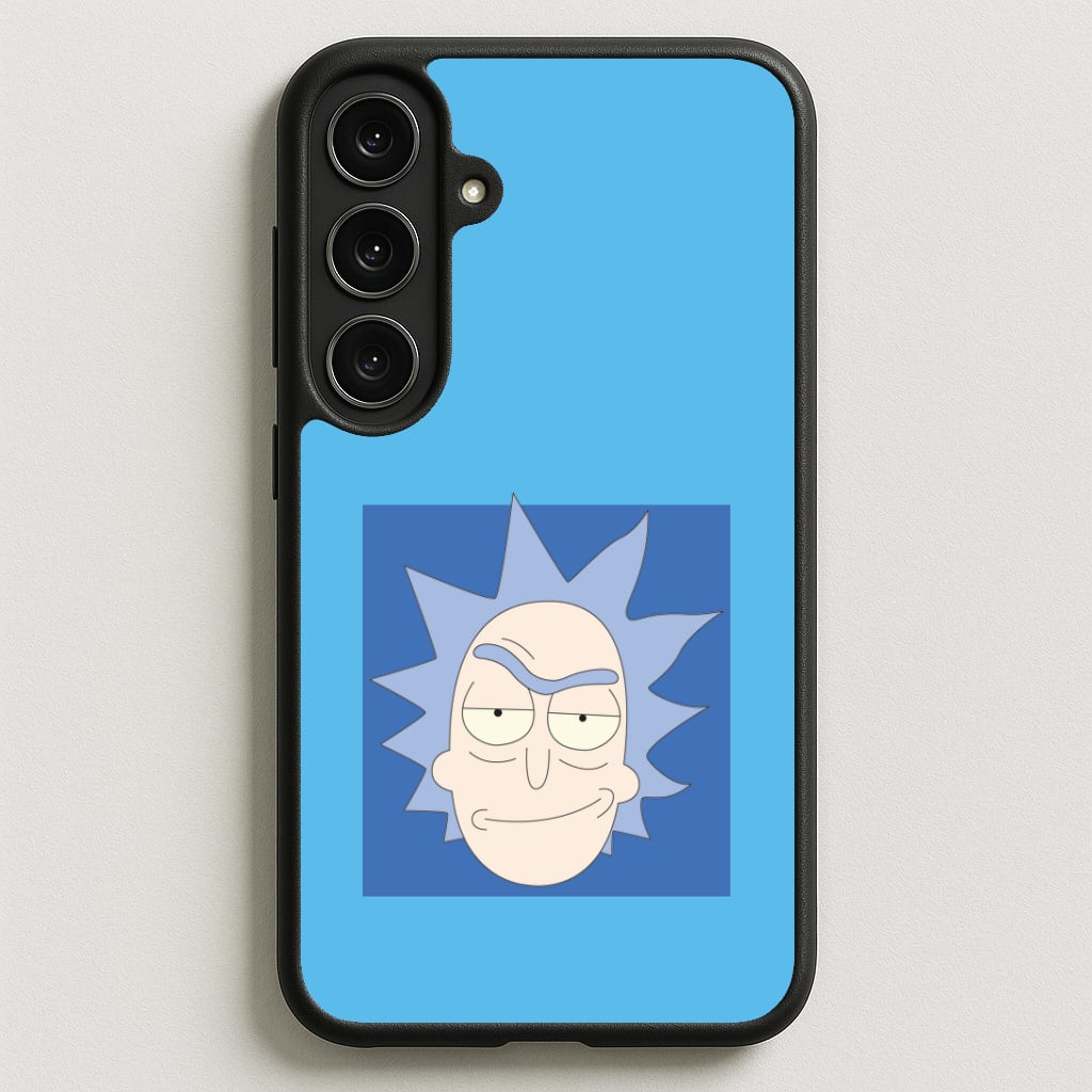Smirk - Rick And Morty Phone Case for Galaxy S25FE