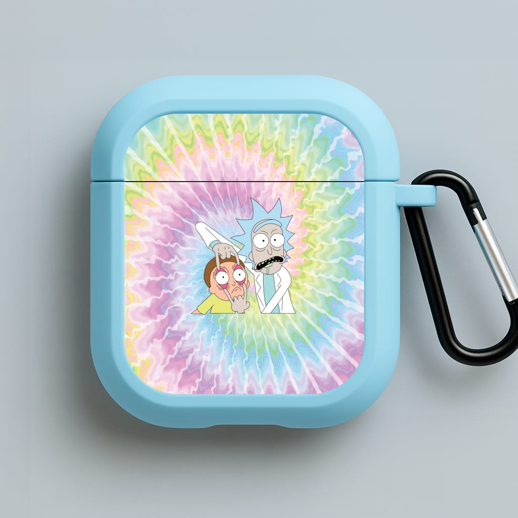 Psychedelic - RAM Blue AirPods Case