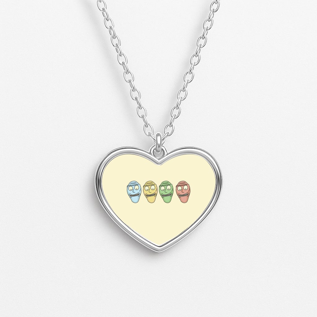 Get Schwifty - RAM Heart Necklace
