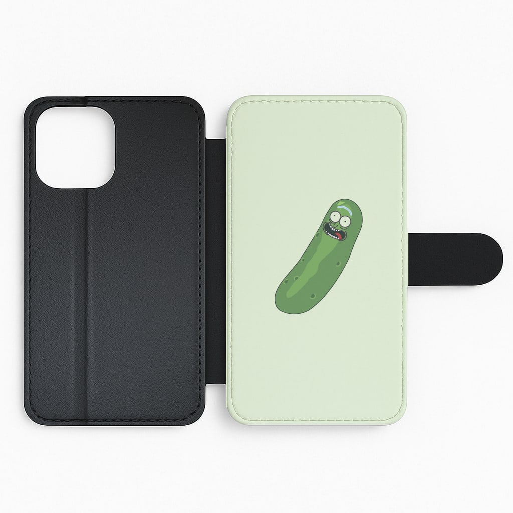 Pickle Rick - RAM Flip Phone Case