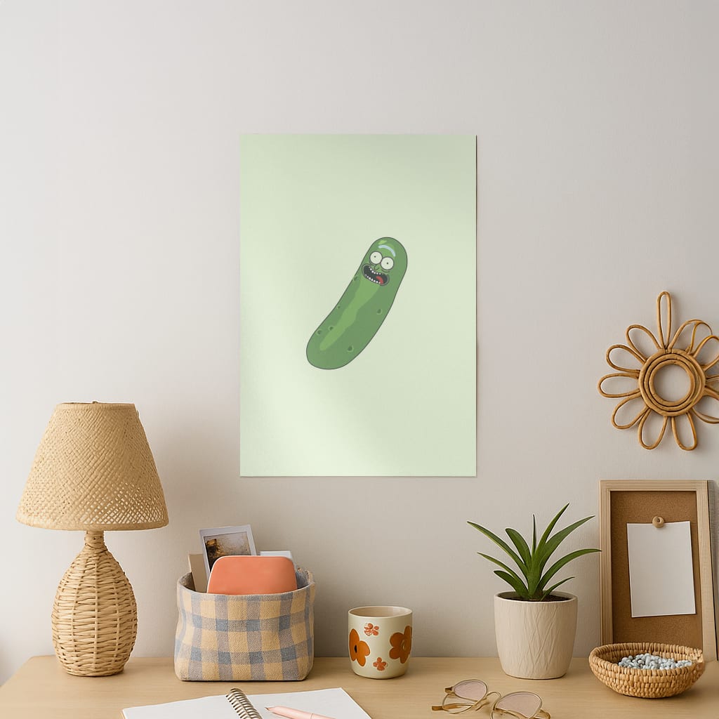 Pickle Rick - RAM Art Print