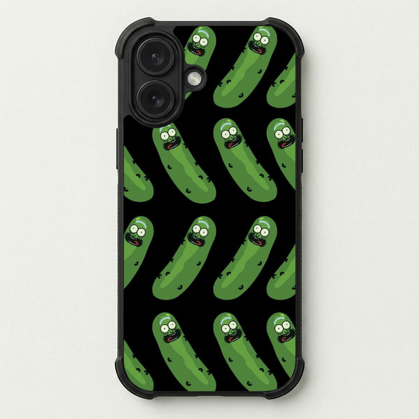 Pickle Rick Pattern - RAM Phone Case — Bumper case