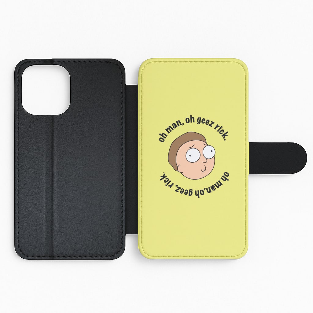 Oh man, oh geez Rick - RAM Flip Phone Case
