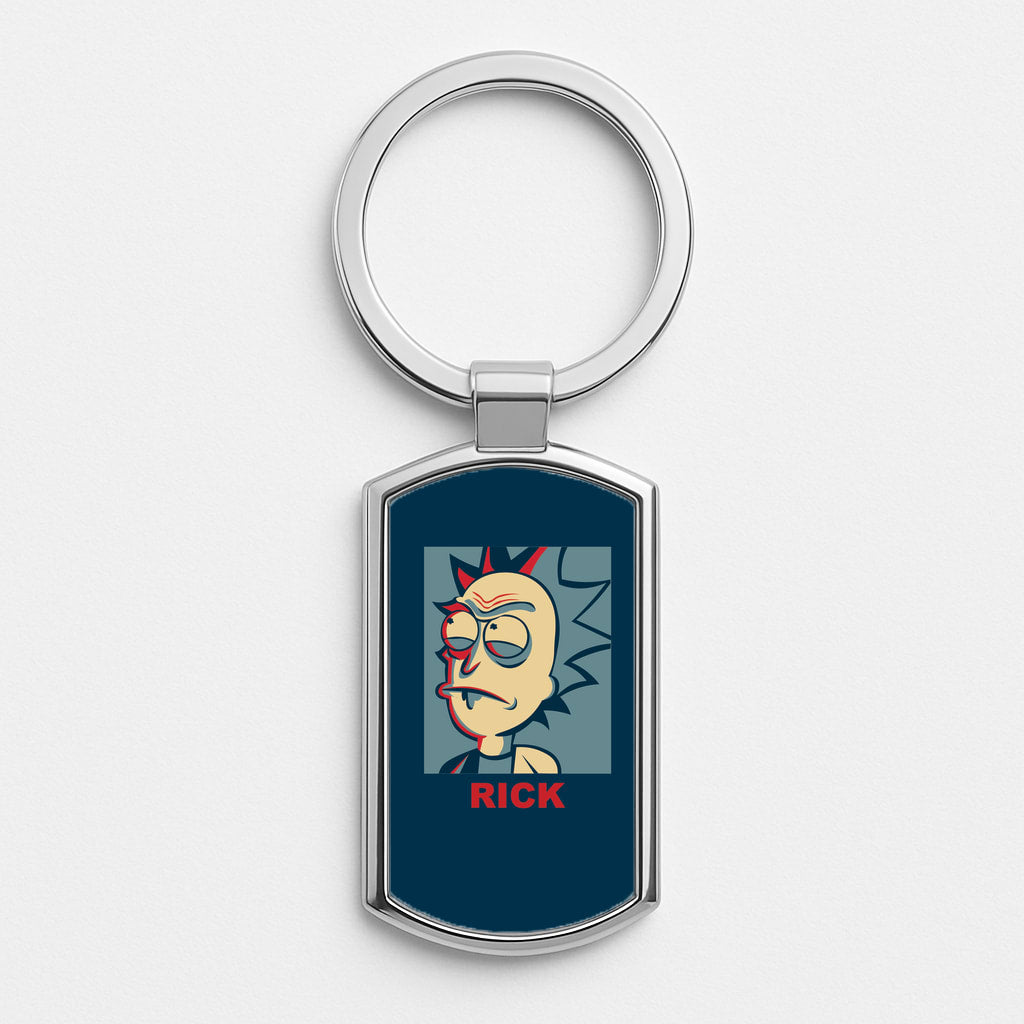 Rick Red - RAM Silver Keyring