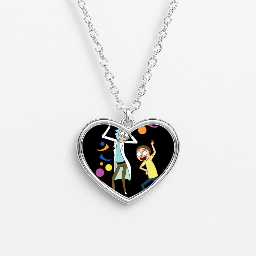 R&M Dancing Heart Necklace